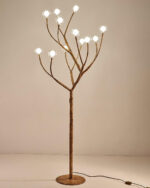 Imitation Wood Floor Lamp - Image 13