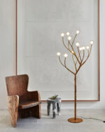 Imitation Wood Floor Lamp - Image 7