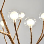 Imitation Wood Floor Lamp - Image 14