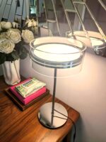 Impex Florina Chrome Table Lamp - Image 9