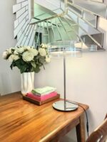 Impex Florina Chrome Table Lamp - Image 8