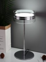 Impex Florina Chrome Table Lamp - Image 5