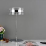 Impex Florina Chrome Table Lamp - Image 4