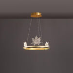 Ion Leaf Chandelier - Image 14