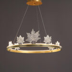 Ion Leaf Chandelier - Image 11