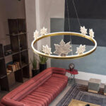 Ion Leaf Chandelier - Image 4