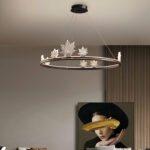 Ion Leaf Chandelier - Image 5