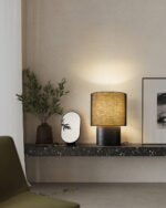 Japanese Wabi Sabi Table Lamp - Image 8