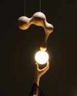 Jenna Wooden Pendant Lamp - Image 12
