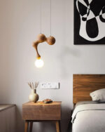 Jenna Wooden Pendant Lamp - Image 20