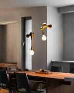 Jenna Wooden Pendant Lamp - Image 5