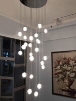 Crystal Bubbles Balls Pendant Lamp - Image 13