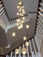 Crystal Bubbles Balls Pendant Lamp - Image 2