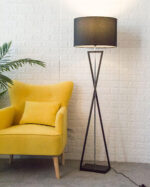 Kaden Black Floor Lamp - Image 9