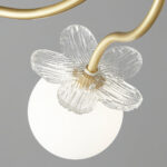 Blossom Flower Glass Chandelier - Image 8