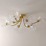 Kalin Flower Glass Ceiling Lamp - Image 4