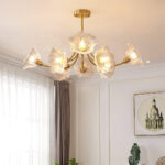 Kalin Flower Glass Chandelier - Image 8