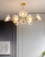 Kalin Flower Glass Chandelier - Image 7