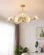 Kalin Flower Glass Chandelier - Image 3