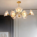 Kalin Flower Glass Chandelier - Image 5