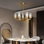 Kayla Brass Chandelier - Image 8
