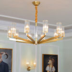 Kayla Brass Chandelier - Image 2