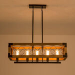 Kitchen Island Rectangle Chandelier - Image 14