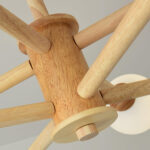 Kozan Wooden Chandelier - Image 19