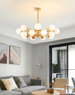 Kozan Wooden Chandelier - Image 4