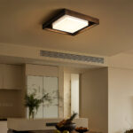 Kurin Wood Frame Ceiling Light - Image 12