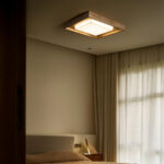 Kurin Wood Frame Ceiling Light - Image 11