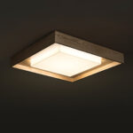 Kurin Wood Frame Ceiling Light - Image 9