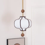 Lantern Fabric Pendant Light - Image 17