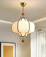 Lantern Fabric Pendant Light - Image 12