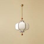 Lantern Fabric Pendant Light - Image 7