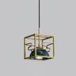 Lantern Square Pendant Lamp - Image 9