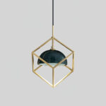 Lantern Square Pendant Lamp - Image 11