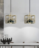 Lantern Square Pendant Lamp - Image 12