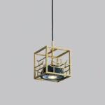 Lantern Square Pendant Lamp - Image 13