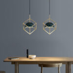 Lantern Square Pendant Lamp - Image 2