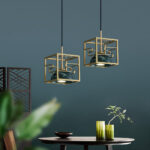 Lantern Square Pendant Lamp - Image 3