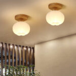 Large Flower Bag Ceiling Lamp - Image 2