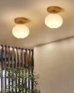 Large Flower Bag Ceiling Lamp - Image 5