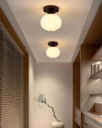 Large Flower Bag Ceiling Lamp - Image 6