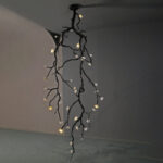 Large Long Branch Flower Chandelier - Image 3