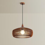 Lattice Nest Wooden Pendant Lamp - Image 15