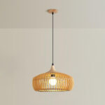 Lattice Nest Wooden Pendant Lamp - Image 12