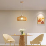 Lattice Nest Wooden Pendant Lamp - Image 5