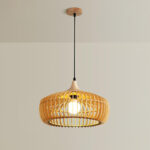 Lattice Nest Wooden Pendant Lamp - Image 4