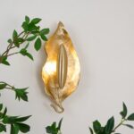 Leaf Brass Wall Lamp - Image 10